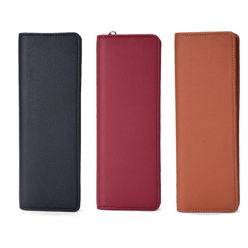 Sarvika Quality PU Leather Key Chain Holder Case| Key Chain wallet For Men & Women | Keychain Holder organiser with 6 Hooks & Zipper Closure