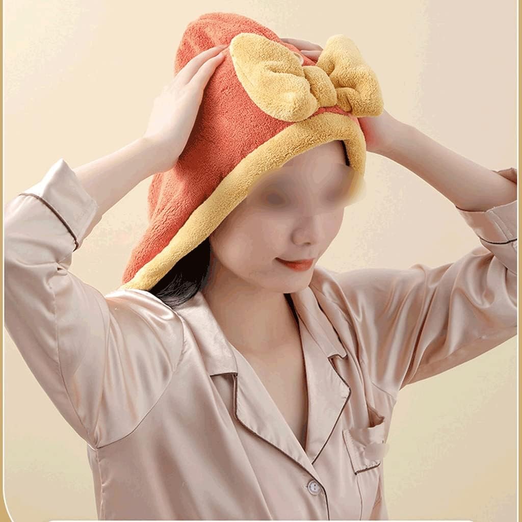 Dry Hair Hat Women's Water-Absorbing, Quick-Drying, Thickening, Shampoo, Wipe and Dry Hair Towel