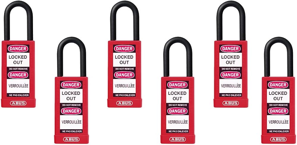 ABUS セキュリティデバイス 赤 Amazon.co.jp: ABUS 74/40セーフティ