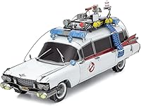 Vista 1 de Metal Earth Fascinations Premium Series Ecto-1 Ghostbusters 3D Kit de modelo de metal