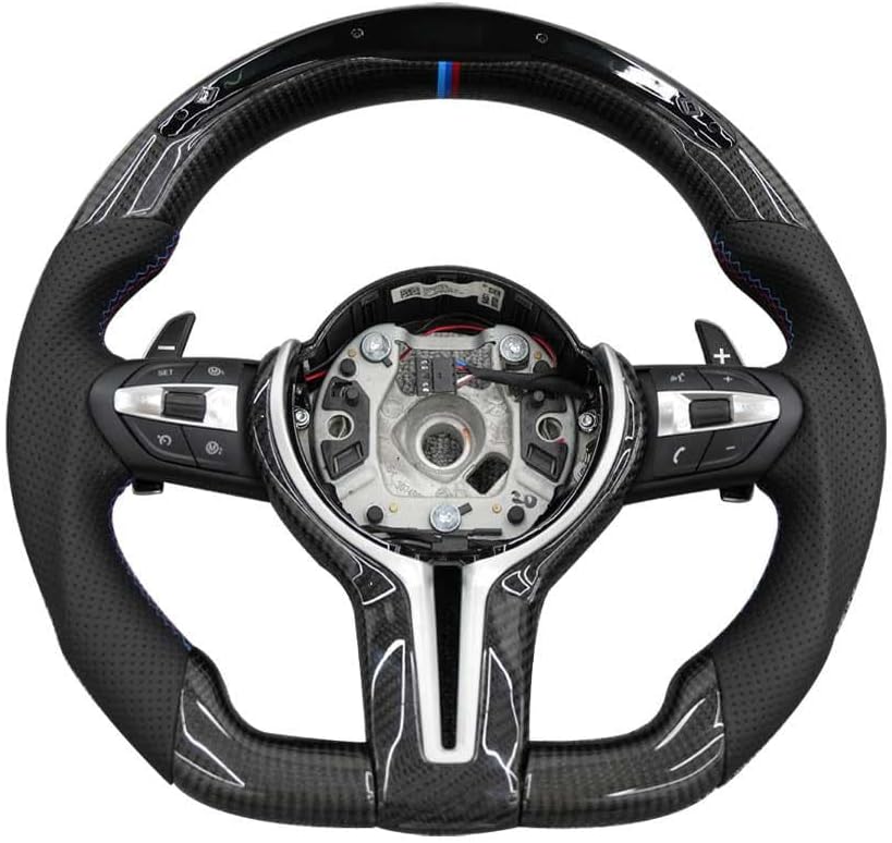 JC Sportline Carbon D-Shape Flat-Bottom Wheel for BMW F10/F12/F06