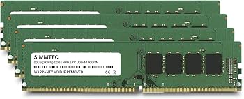 Amazon.co.jp: Simmtec RAM 128GB (4x32GB) DDR4 3200MHz DIMM PC4