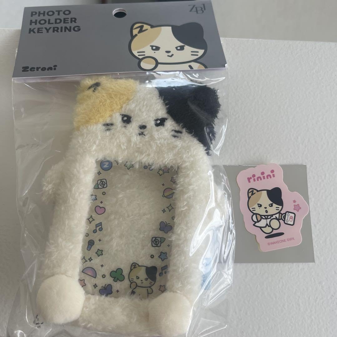 Amazon.co.jp: zeroni リニニ フォトカードホルダーキーリング