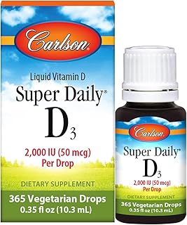 Carlson Labs Vitamin D3 2000 IU Liquid