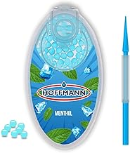 Hoffmann - Premium Aroma Kapseln Menthol | DIY Click Filter Kugeln| 10er-Pack | 1000 Kugeln