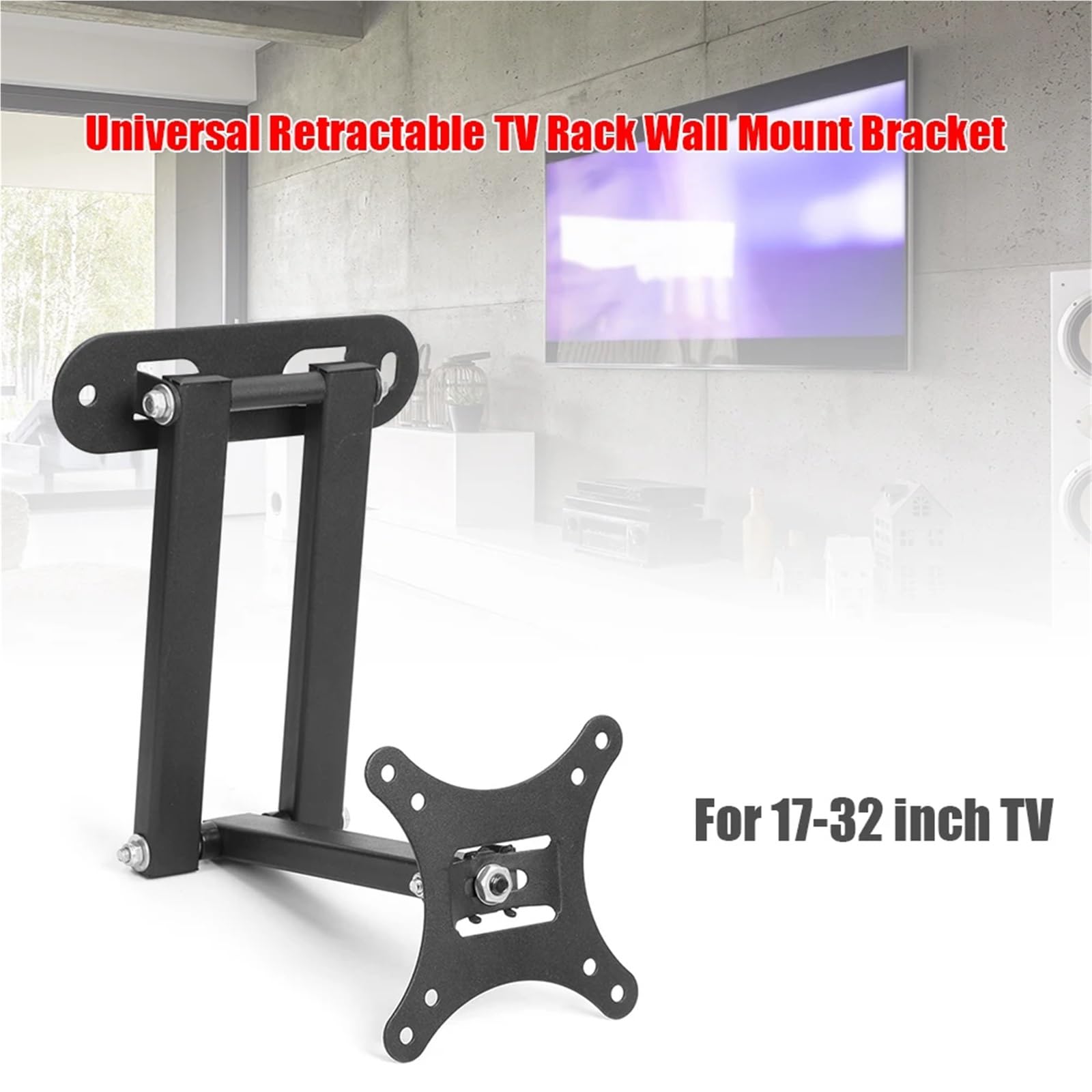 C310 uniwersalny uchwyt ścienny do telewizora regulacja półki na telewizor stojak na 43-82 cm 32-65 cali monitor LED obsługuje telewizor (dla 43-82 cm)