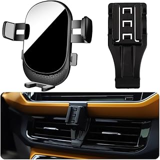 Kacarx Car Mobile Phone Holder for Volkswagen T-Cross Car Accessories [Only Compatible with 2019-2023 VW T Cross] 360° Rotatable Mobile Phone Car Holders for iPhone, Galaxy and Other Android