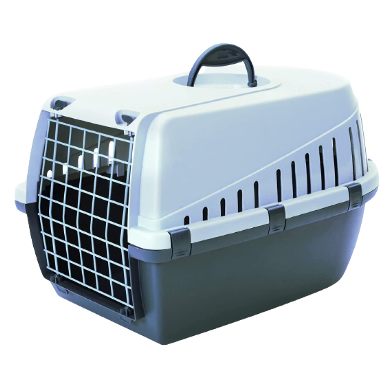 Savic Zephos 1 Pet Carrier, 19 x 13 x 12 inch, Travel Transport Carrier for Small Dogs and Cats Weighing up to 7 kg, Suitable for Water, Road, and Train Transport, Blue (B09FKJTSTF) Amazon Price History, Amazon Price Tracker