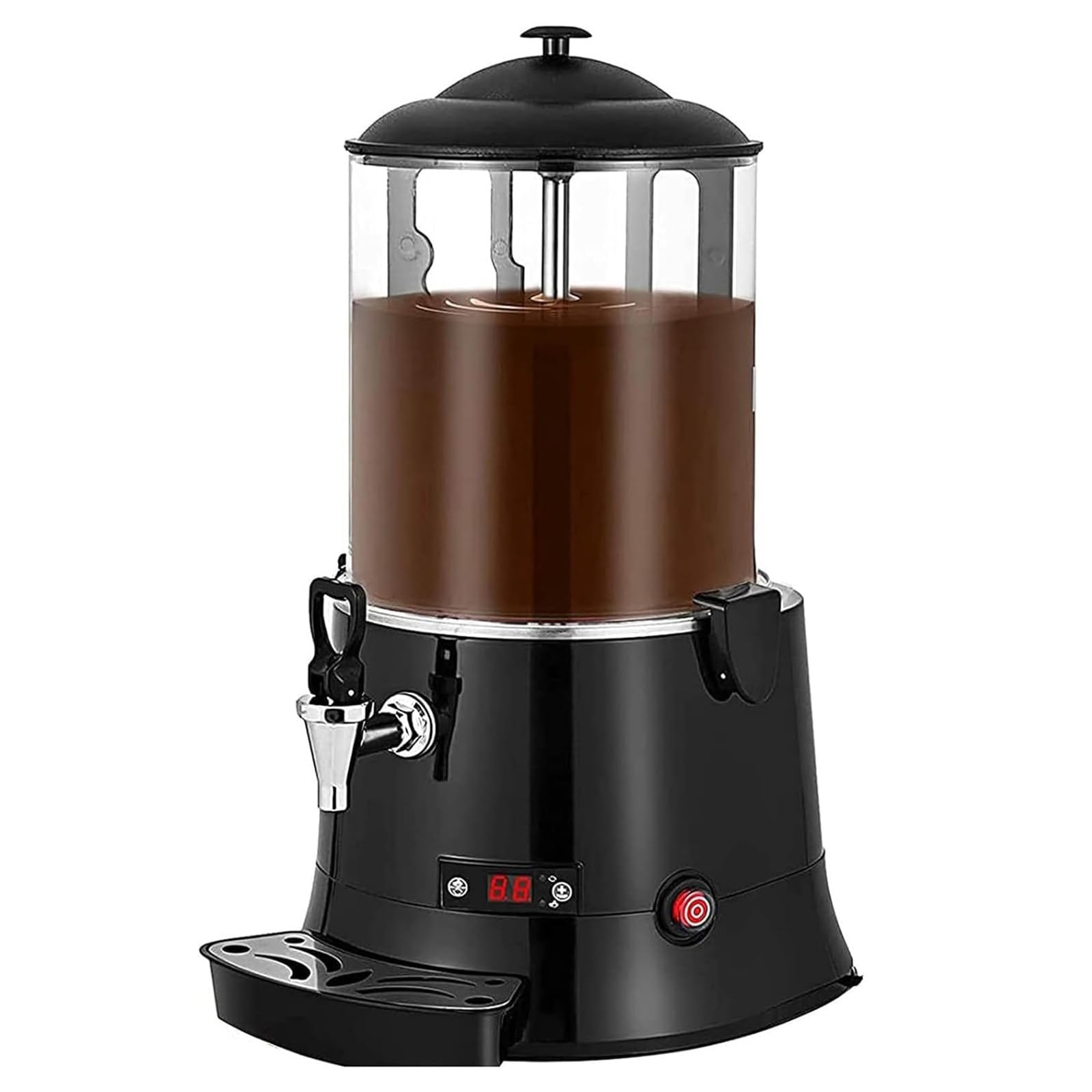 Máquina Comercial para Calentar y Mezclar Chocolate, Calentador eléctrico de Bebidas para Leche, té y café. 10L