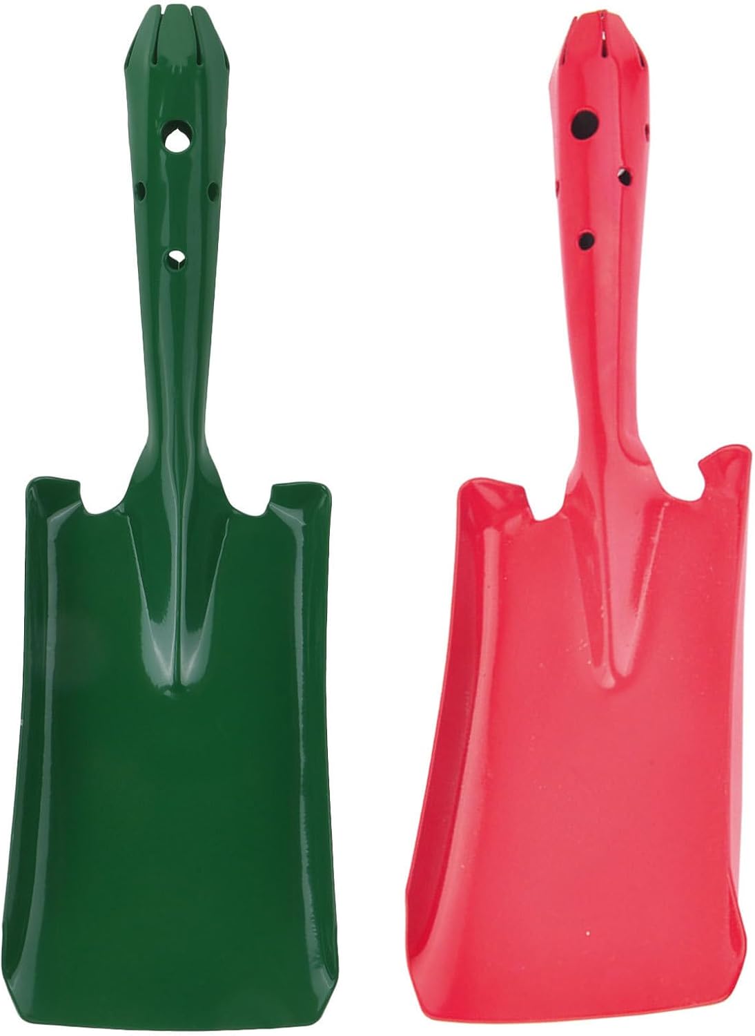 Ipetboom 2pcs Ash Shovel for Wood Stove and Fireplace, Carbon Steel Heavy-Duty Cleaning Tool with Compact Design for Efficient Ash Removal, Suitable for Indoor and Outdoor Use