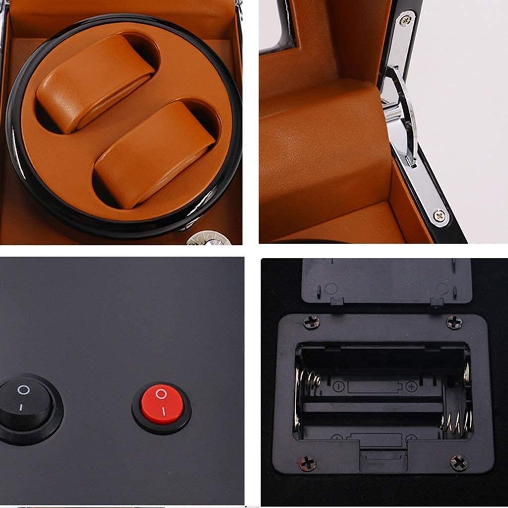 FENOKD Watch Winder for Automatic Watches Watch Winder Remote Control Automatic Watch Winder Boxes Revolving Mechanical Watch Rotating Watch Stand 4+2 Storag