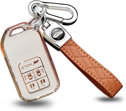 Miniatura 4 de ontto Funda para llavero Honda Elysion 2022 de protección completa TPU, Gris