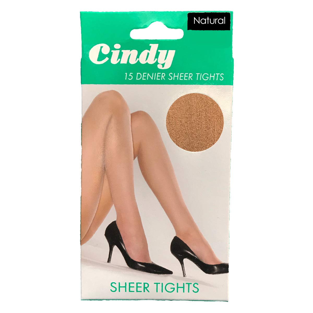 Insightclothing Women's Natural Cindy 15 Denier Sheer Tights - One Size
