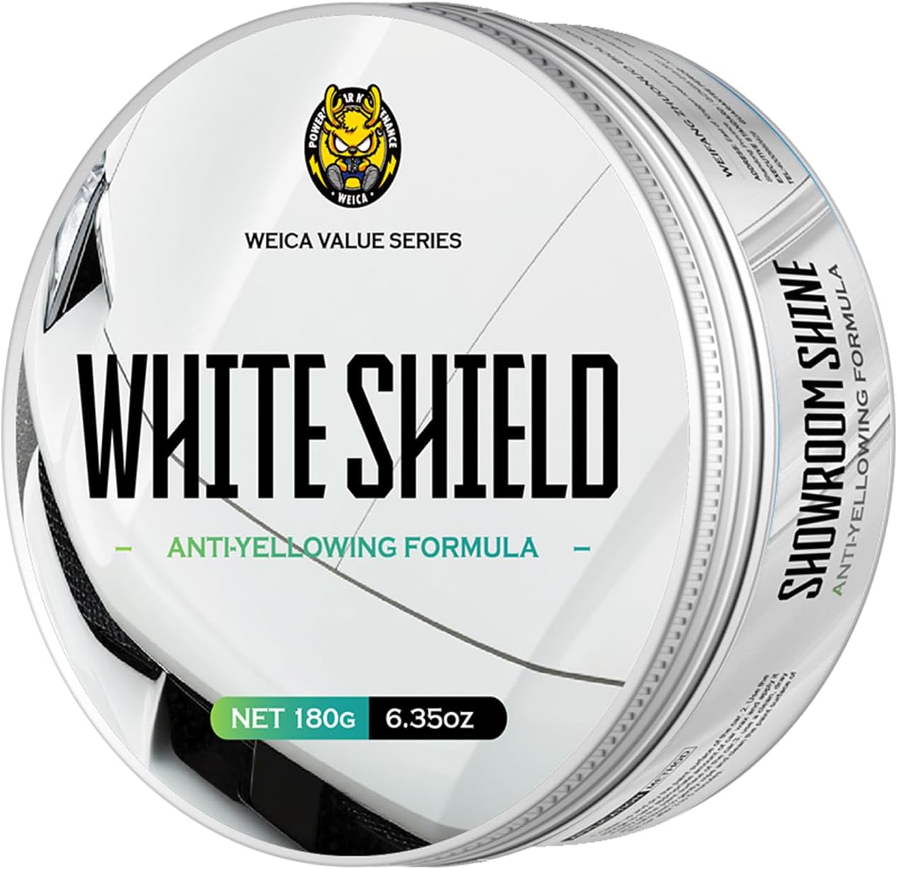 White Car Wax 180g Carnauba Wax Anti Yellowing UV Protection