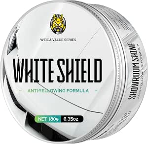 White Car Wax 180g Carnauba Wax Anti Yellowing UV Protection