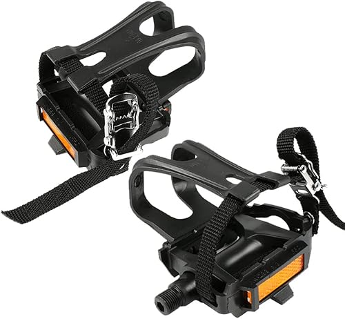 Miniatura 4 de Correas de pedal antideslizantes para bicicleta, correas de pedal antideslizantes fangzi para bicicleta de carretera MTB, pedales de rodamiento,