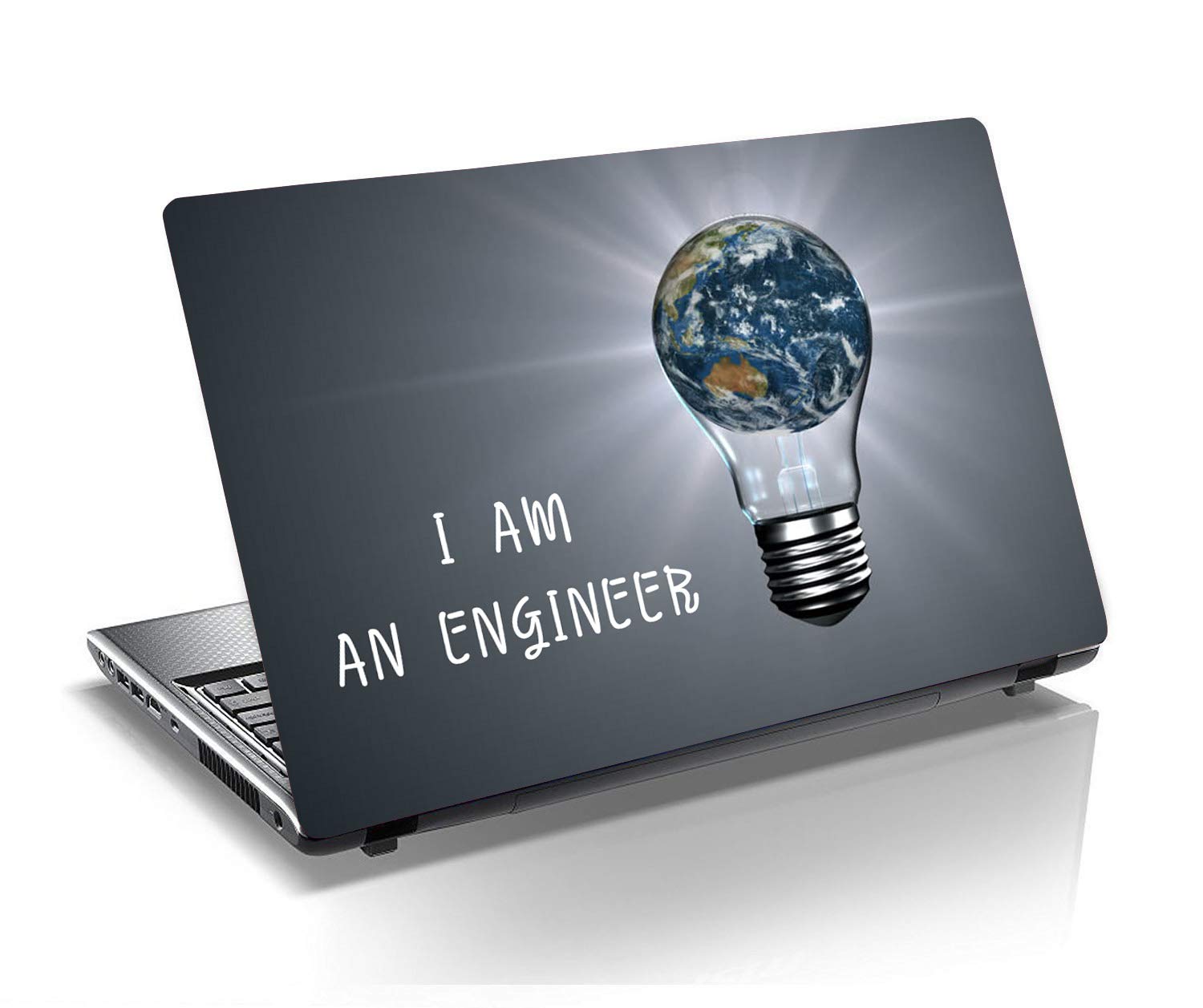 ISEE 360® Laptop Skin Cover Laminated I Am an Engineer Stickers and Free Track pad Skin Girls Boys Kids Students Office Vinyl Printed Multicolored Quality Sticker 15.6 Inches skin970 (B08PJXQPL5) Amazon Price History, Amazon Price Tracker
