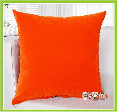 Miniatura 2 de Coliang Funda de almohada de tiro, colorido multicolor opcional suave cojín liso cojín sólido cojín de oficina almohada almohada 19.7x19.7 in (sin