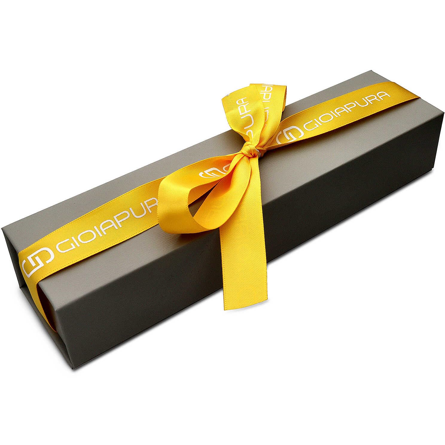 GioiaPura Pulsera infantil joyas oro 750, tamaño 16, clásica, cód. GP-SVFD060GG16, Oro
