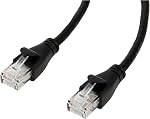 Amazon Basics RJ45 Cat-6 Ethernet Patch Internet Cable - 3 Foot (0.9 Meters)
