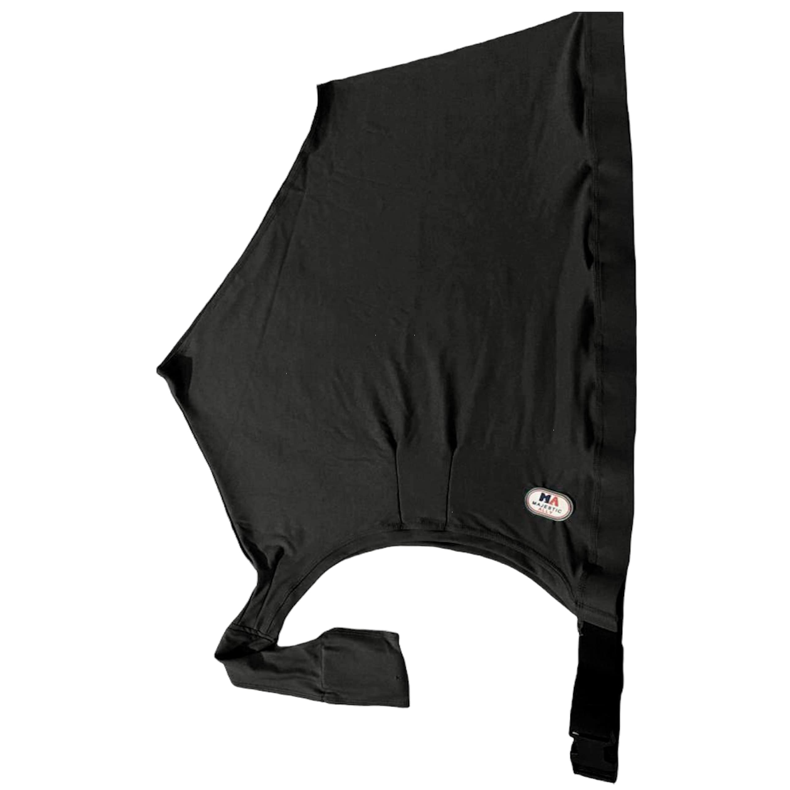Majestic Ally, Protection Anti-éclats élastiquée en Lycra pour Cavallo, Taglia L, Noir