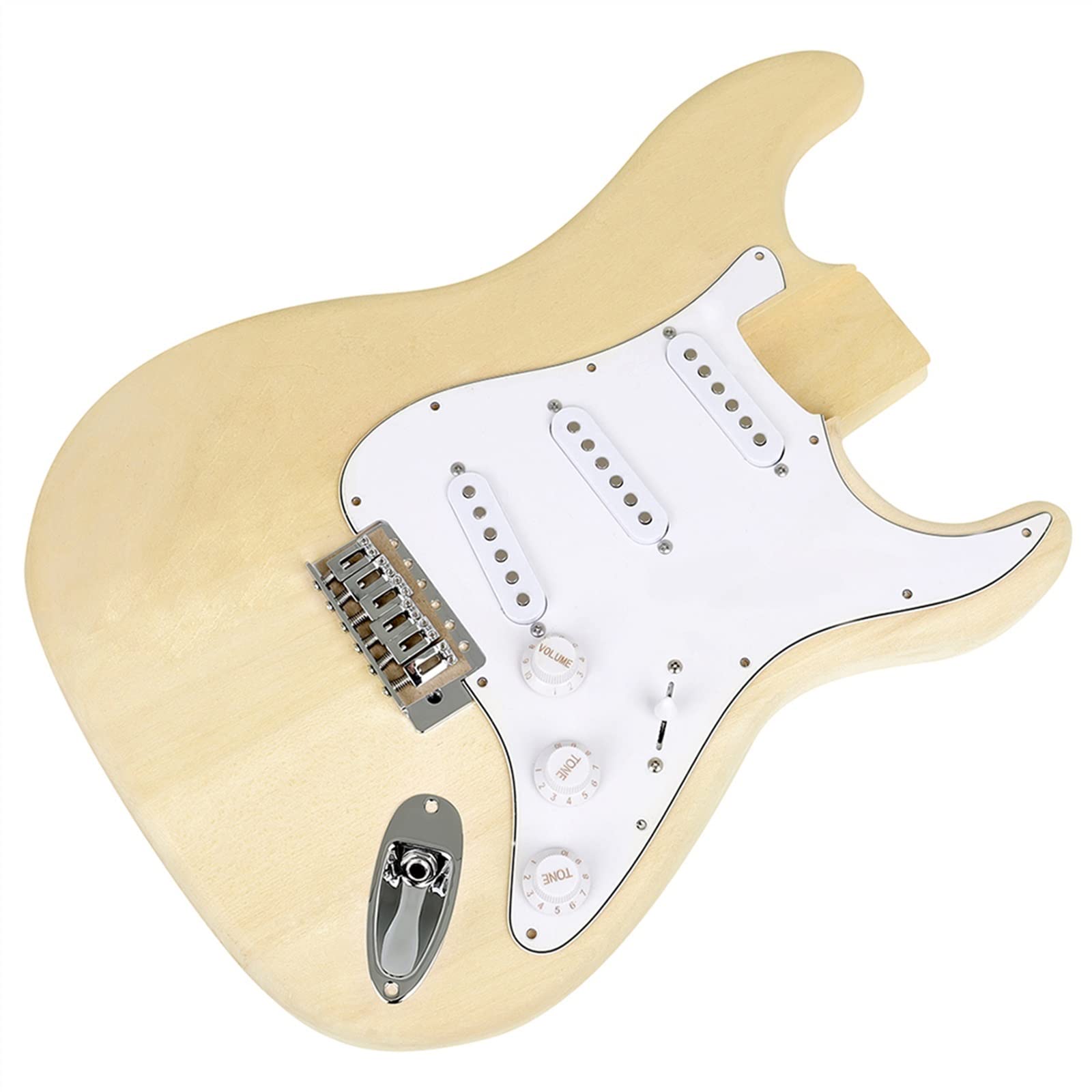 Zestaw Gitarowy 6 Strun 22 Progi Basswood Body Neck Gitara Elektryczna Instrument Muzyczny Zestaw Do Budowy Dla Początkujących Profesjonalny zestaw do gitary elektrycznej