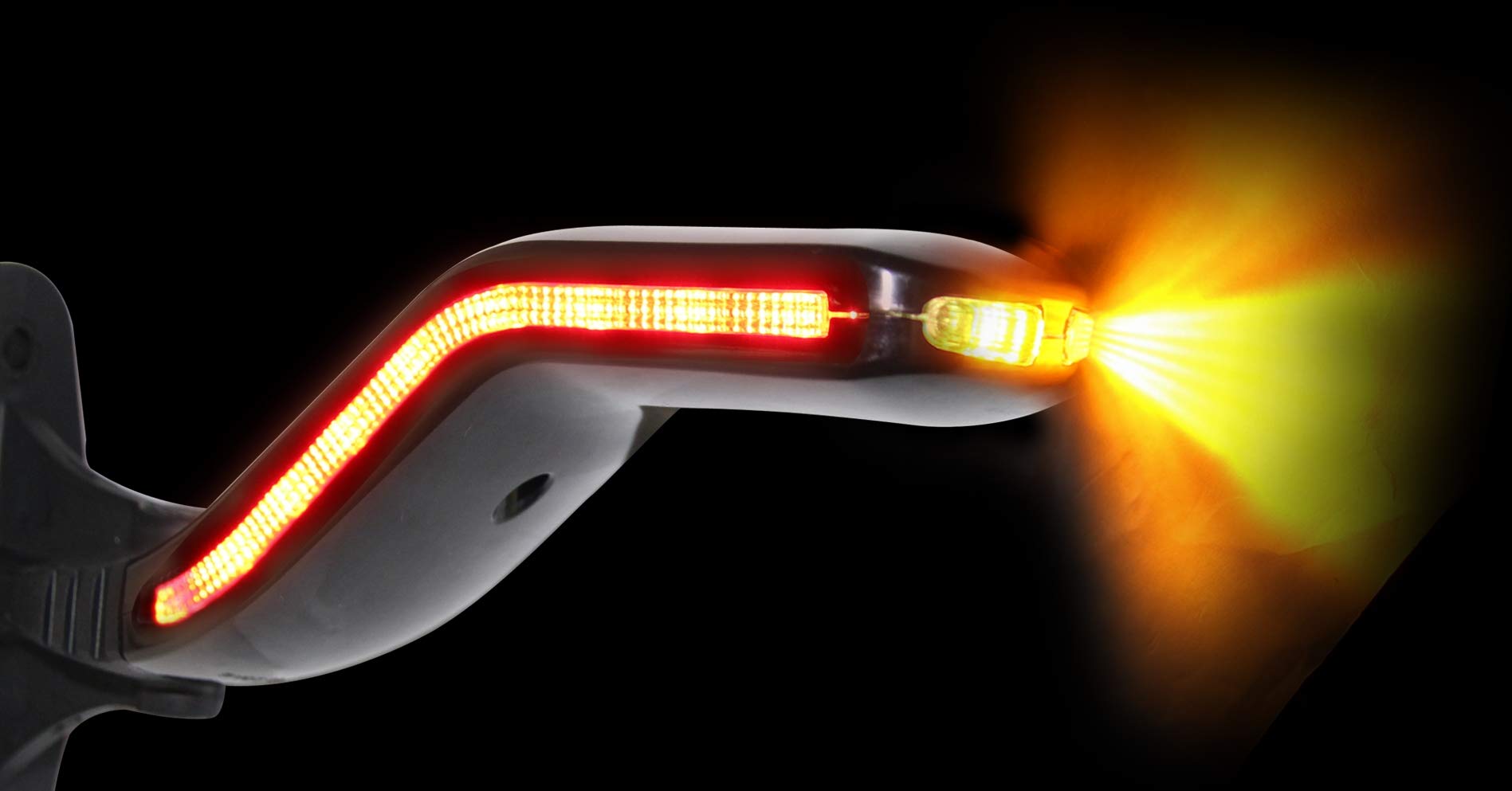 Światło ograniczające LED Lucidity Flexi Umrissleuchte Cobra LEWO do przyczep 12/24 V, odporne na uderzenia z znakiem e-Prüfzeichen