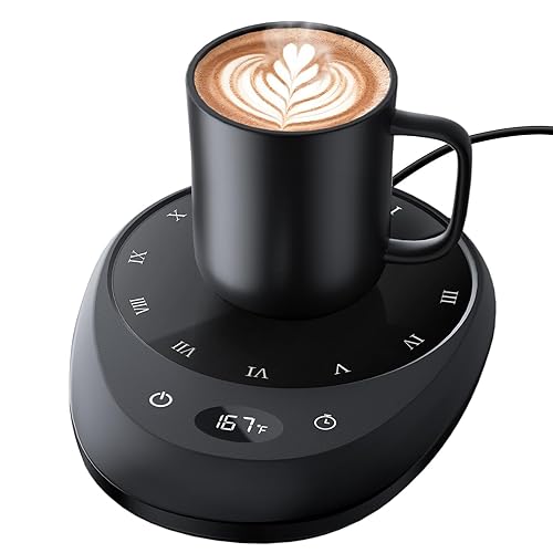 Coffee Mug Warmer for Desk, Coffee Cup Warmer, 4 Temp