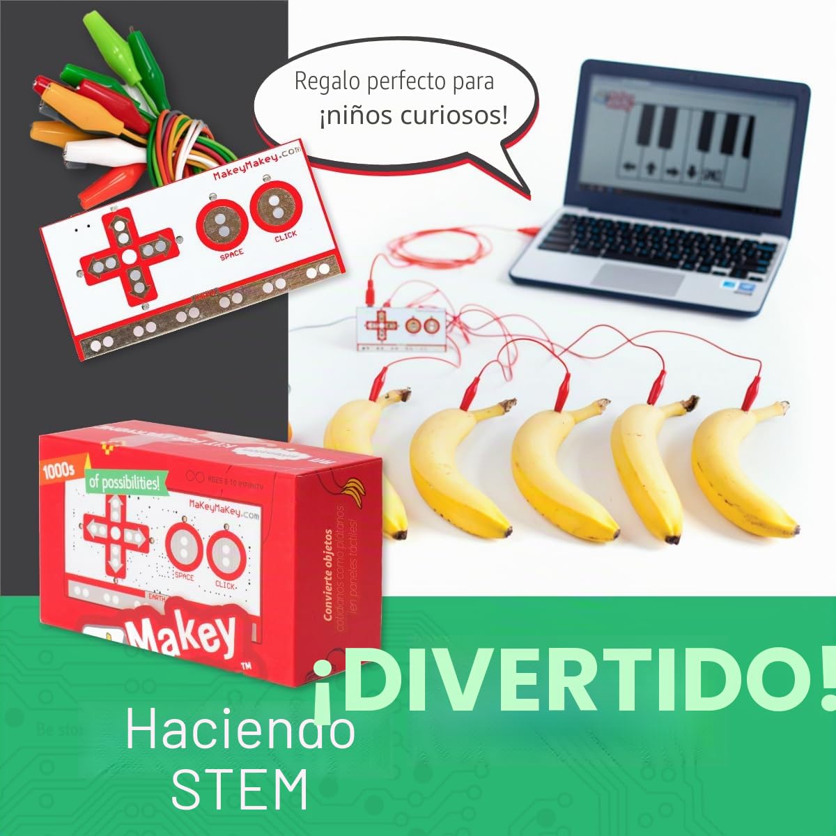 Makey Makey Kit de una invención para Todos