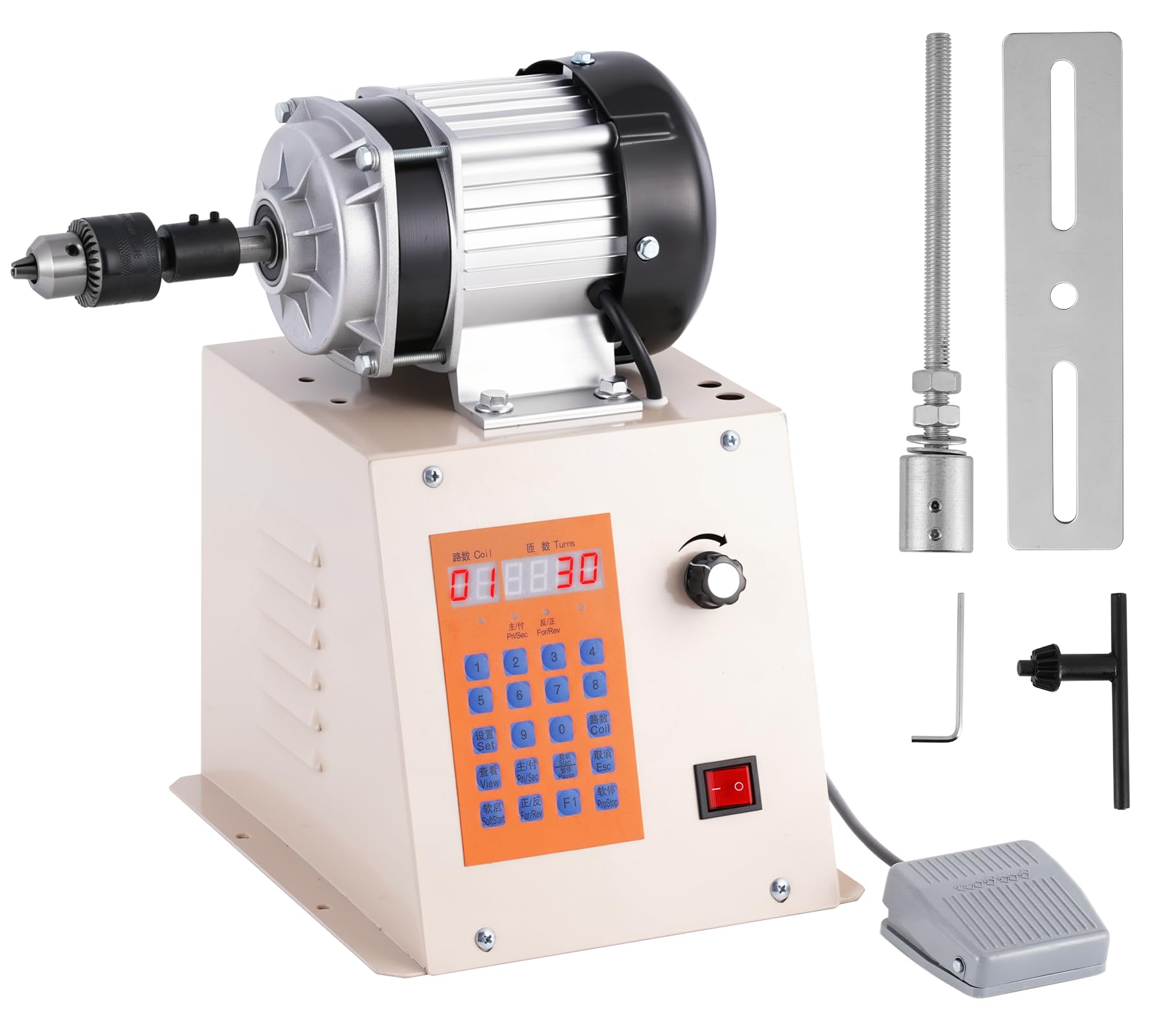 Enrouleur de bobine 500W numérique MXBAOHENG automatique pour moteur 50kW