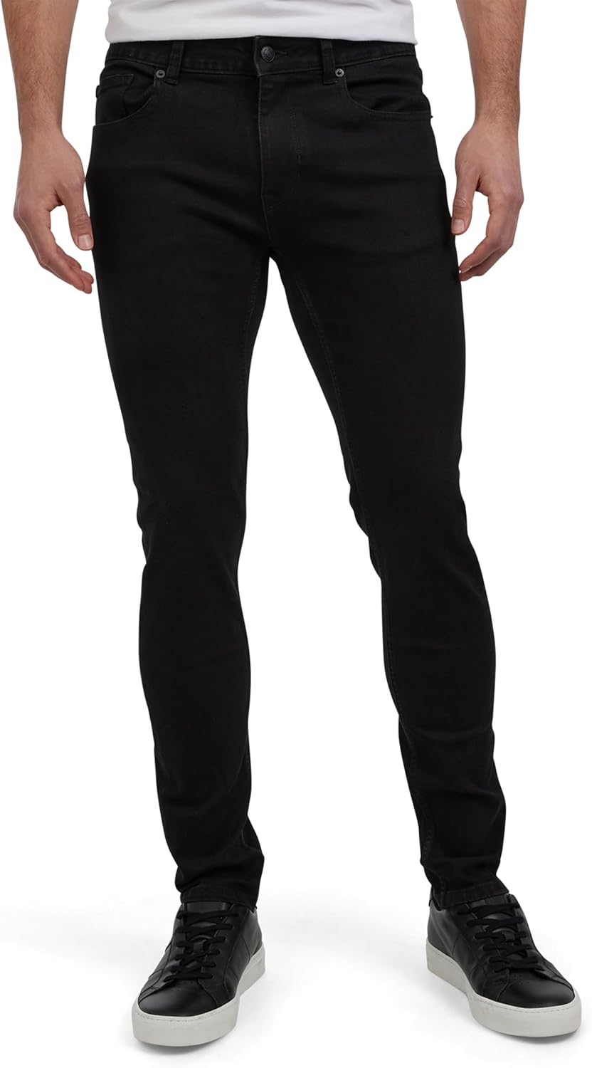 DKNY Men's Skinny Jeans - Premium Soft Stretch Denim Pants | Skinny Fit Jeans for Men