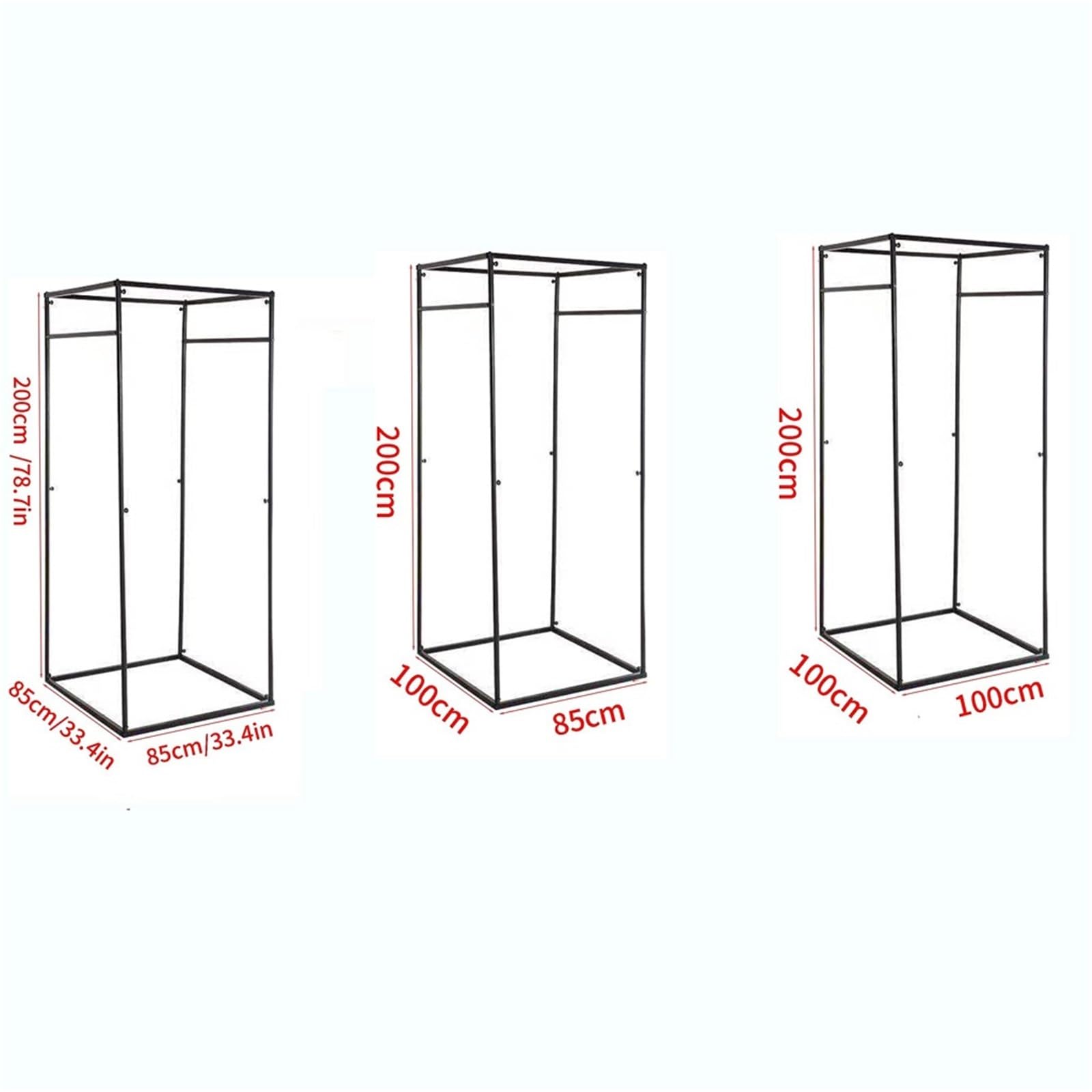 Spogliatoio portatile for impieghi gravosi con struttura e recinzione rimovibile, adatto for negozi di abbigliamento e camerini Spogliatoio(Beige,85 * 85CM)