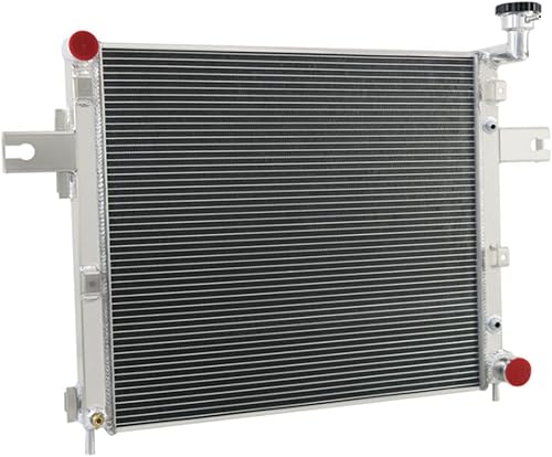 Miniatura 3 de ASCIUTTA Ventilador de aluminio de 4 filas para 1999-2000 99 00 Jeep Grand Cherokee 4 puertas 4.7L V8 GAS 99-00 todos los radiadores de aluminio