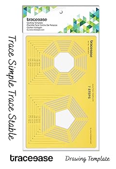 Amazon.co.jp: Traceeaseキルティングテンプレートステンシル