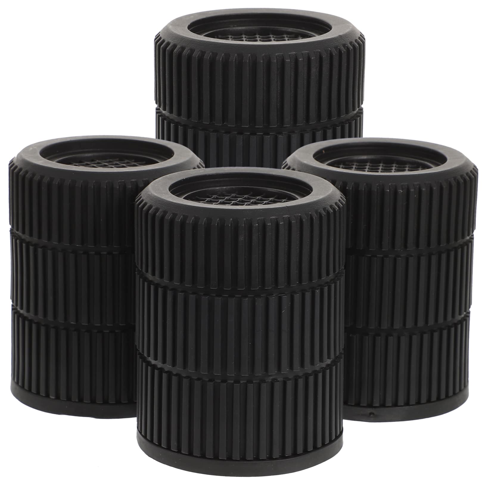 OSALADI Plastic Washer Dryer Vibration Pads 3-Layer Foot Booster Pad for Washing Machine Stabilizer