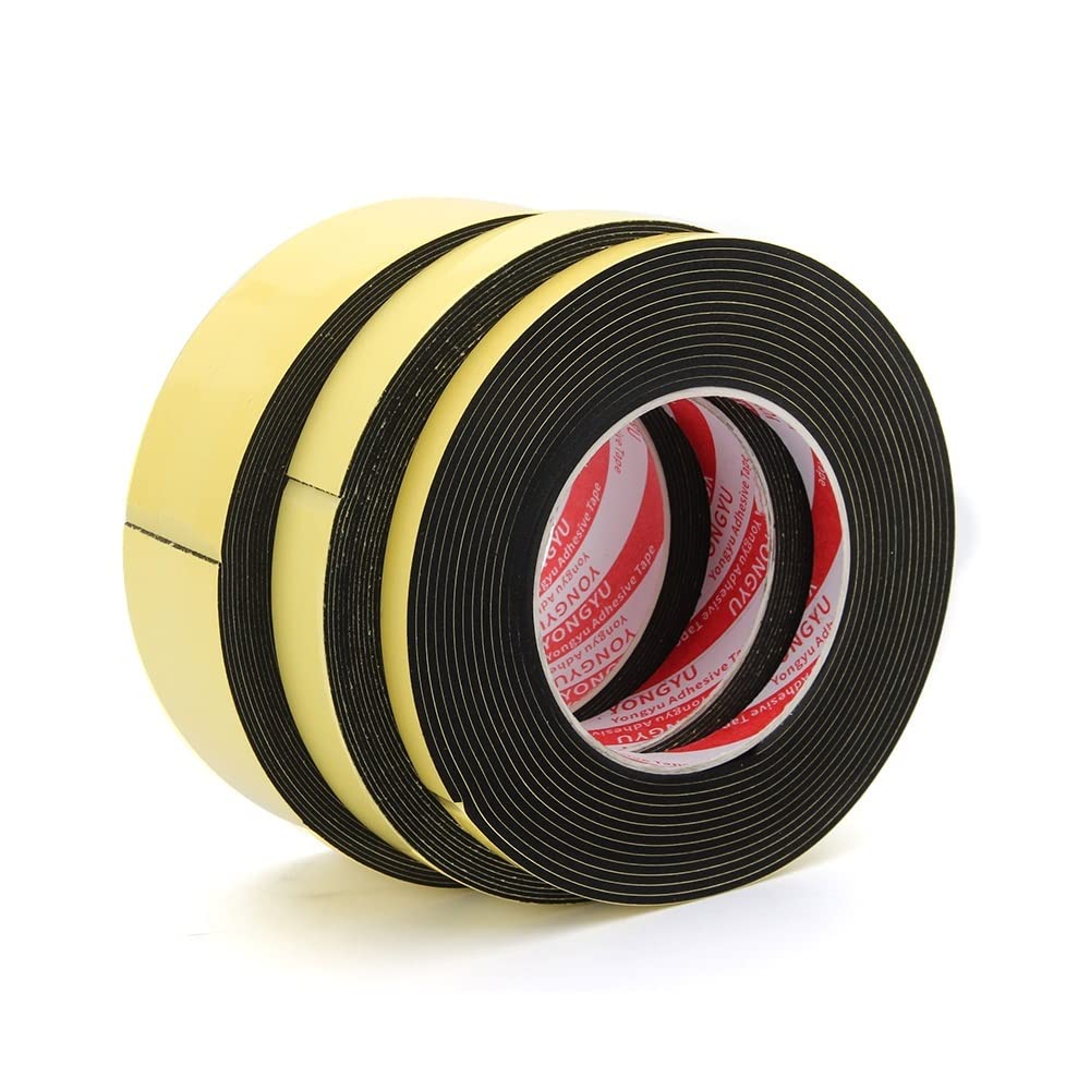 Bande adhésive EVA mousse simple face 1-3mm épaisseur éponge étanchéité anti-collision 5-40mm 2mm 5M 25mm