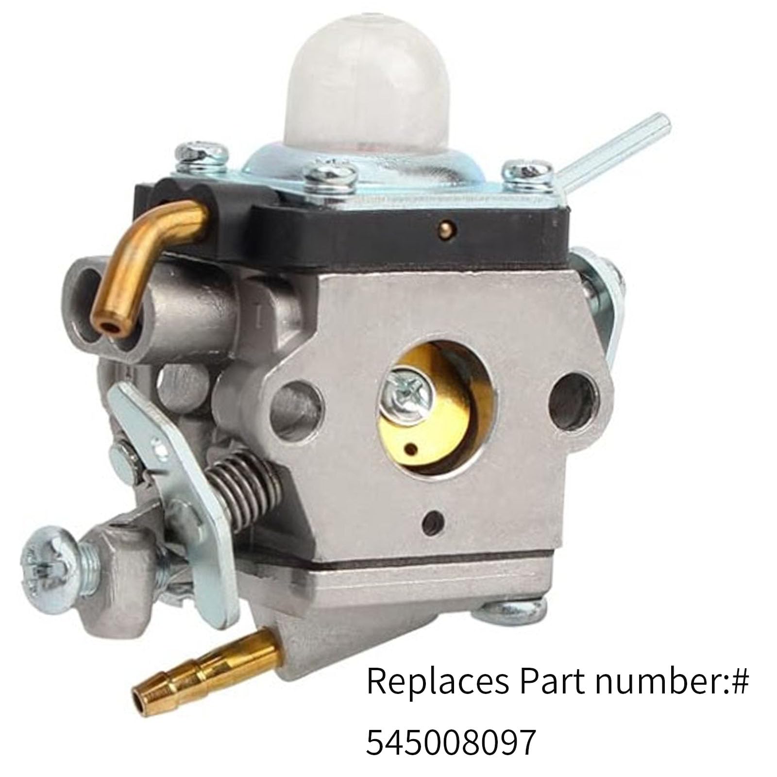 compatibile con carburatore 129LDX sostitutivo per Husqvarna Jonsered 129LK 129R 129DJX 129RJ 129C Carb