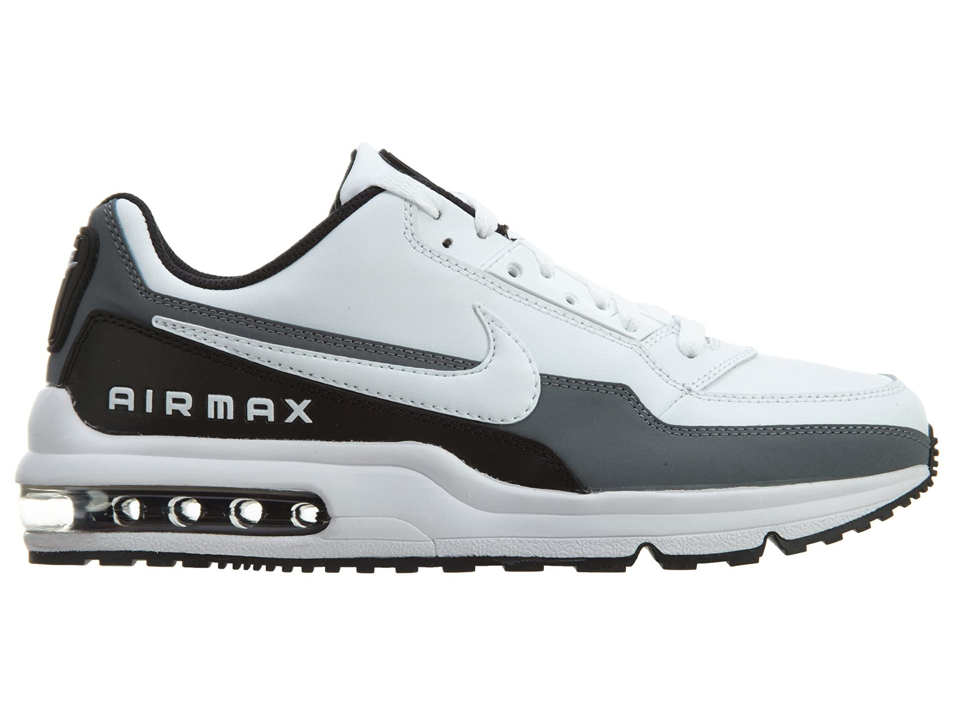 Nike Men's Air Max LTD 3 Shoes Sneaker, White/White-Black-Cool Grey, 10