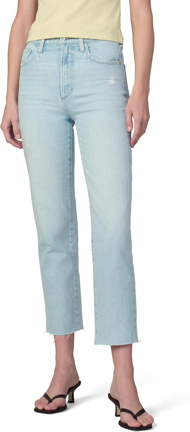 Joe's Jeans Women's The Margot High Rise Slim Fit Ankle Jean 32 Elevate Destruct