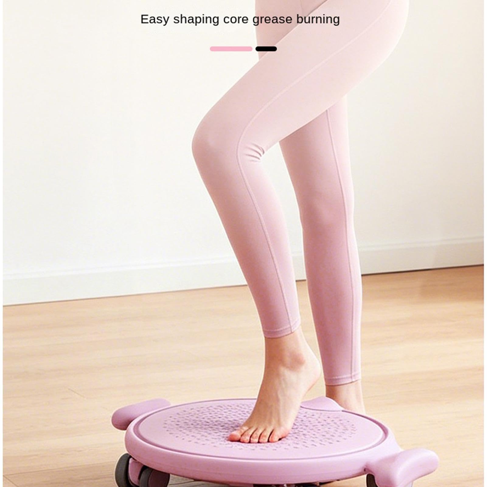 Pilates-Gleitscheiben Leise Core-Training-Discs mit Rollen