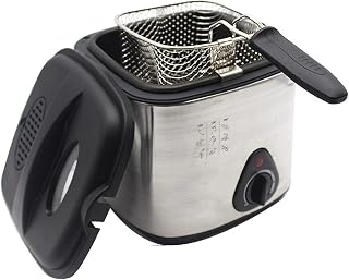 Small Fryer, Electric Fryer, French Fries And Chicken Wings, Multi-function Electric Fryer, 1.5L,1.5L