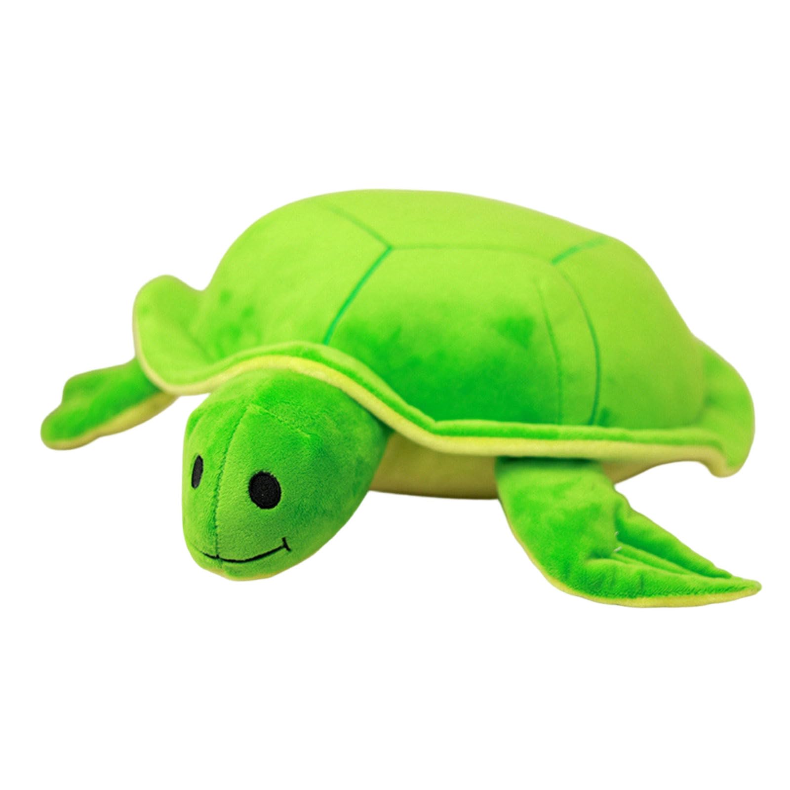 Shntig Highly Detailed Realistic Turtles Fleece Toy Cuddly Pillow for Cuddling Sofa or Bed Multifunctional Decors Cushion Use Turtles Shape Throw Pillow