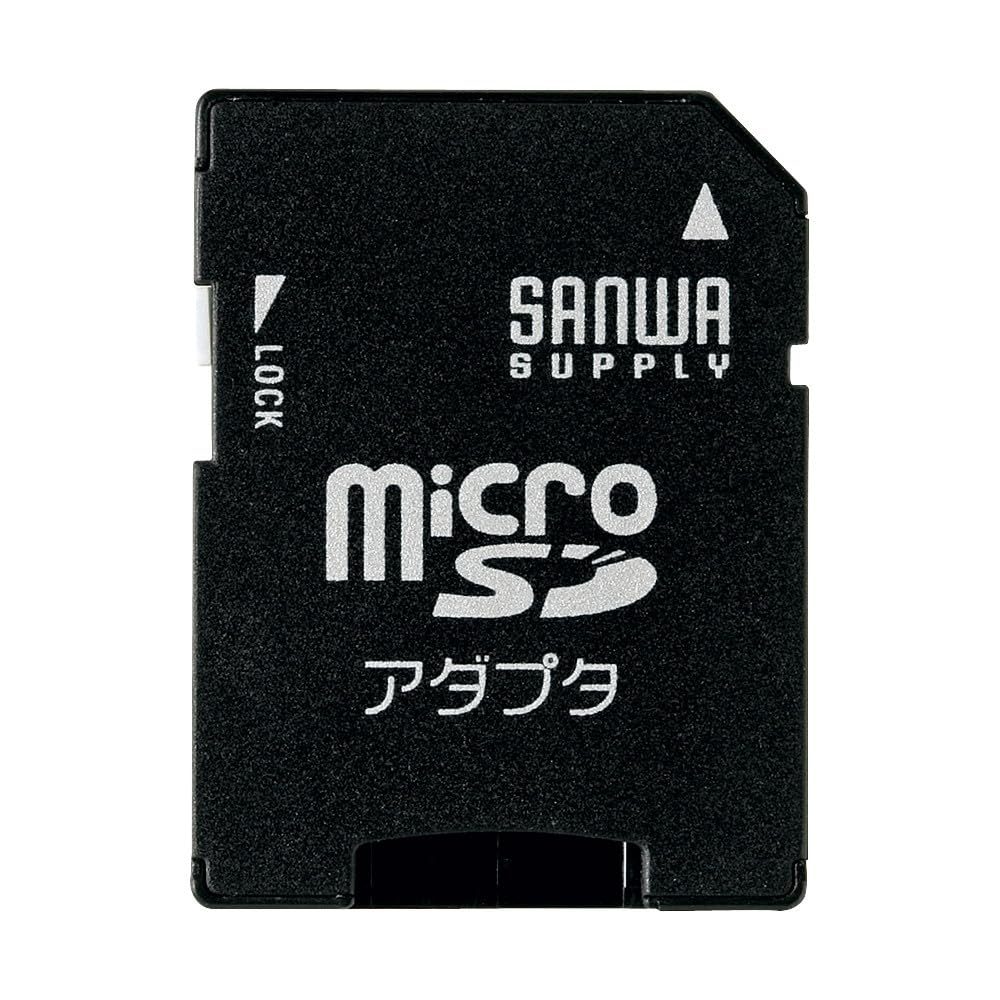 Amazon.co.jp: サンワサプライ(Sanwa Supply) microSDアダプタ ADR