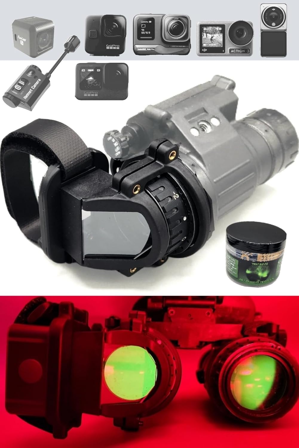 NVGRA-14 Night Vision Goggle Recording Adapter (NVGRA)
