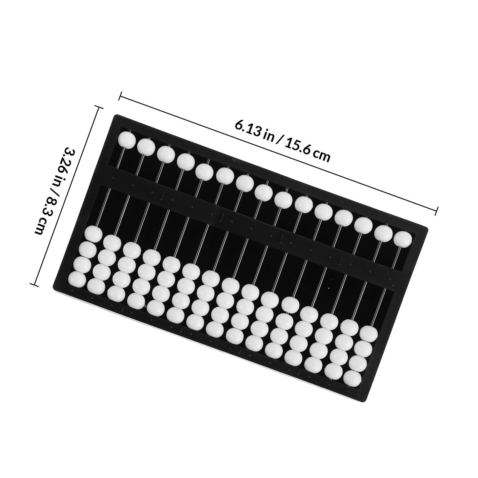 Ábaco Braille Herramienta Aritmética de Plástico para Estudiantes Ciegos Diseño Fácil de Usar y Educativo para Aprendizaje en Casa y Escuela