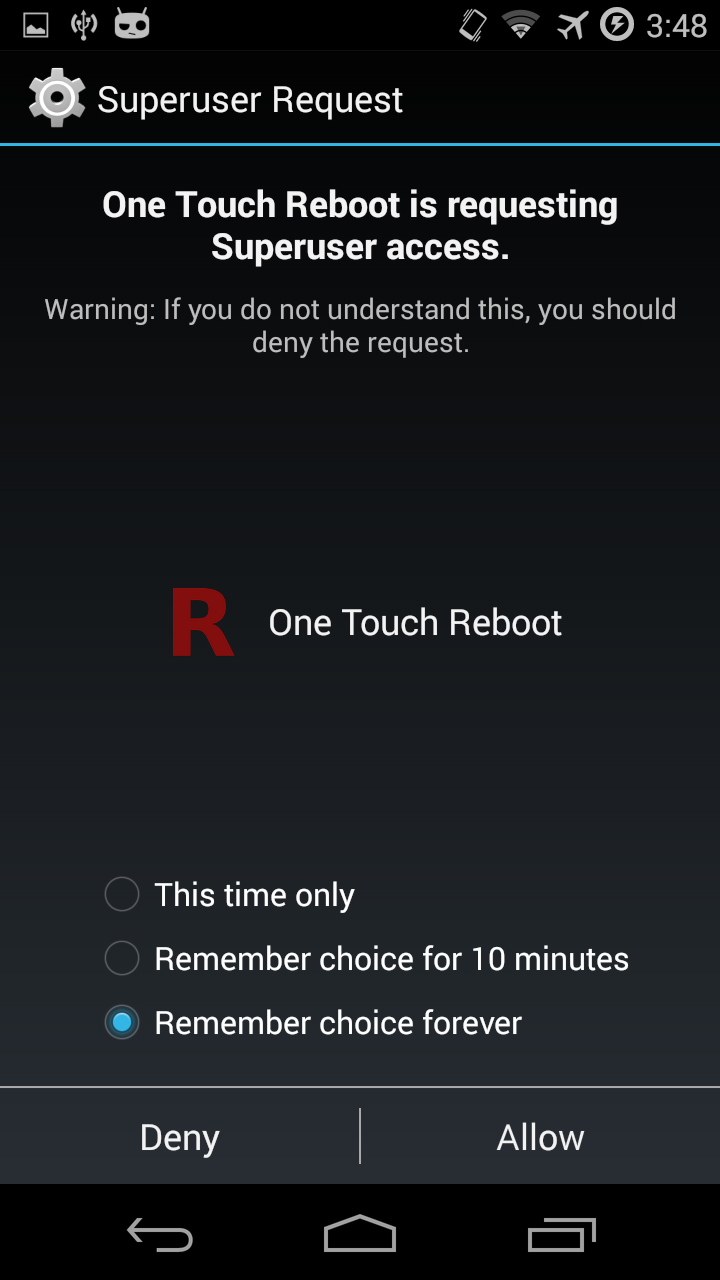 One Touch Reboot - App on Amazon Appstore