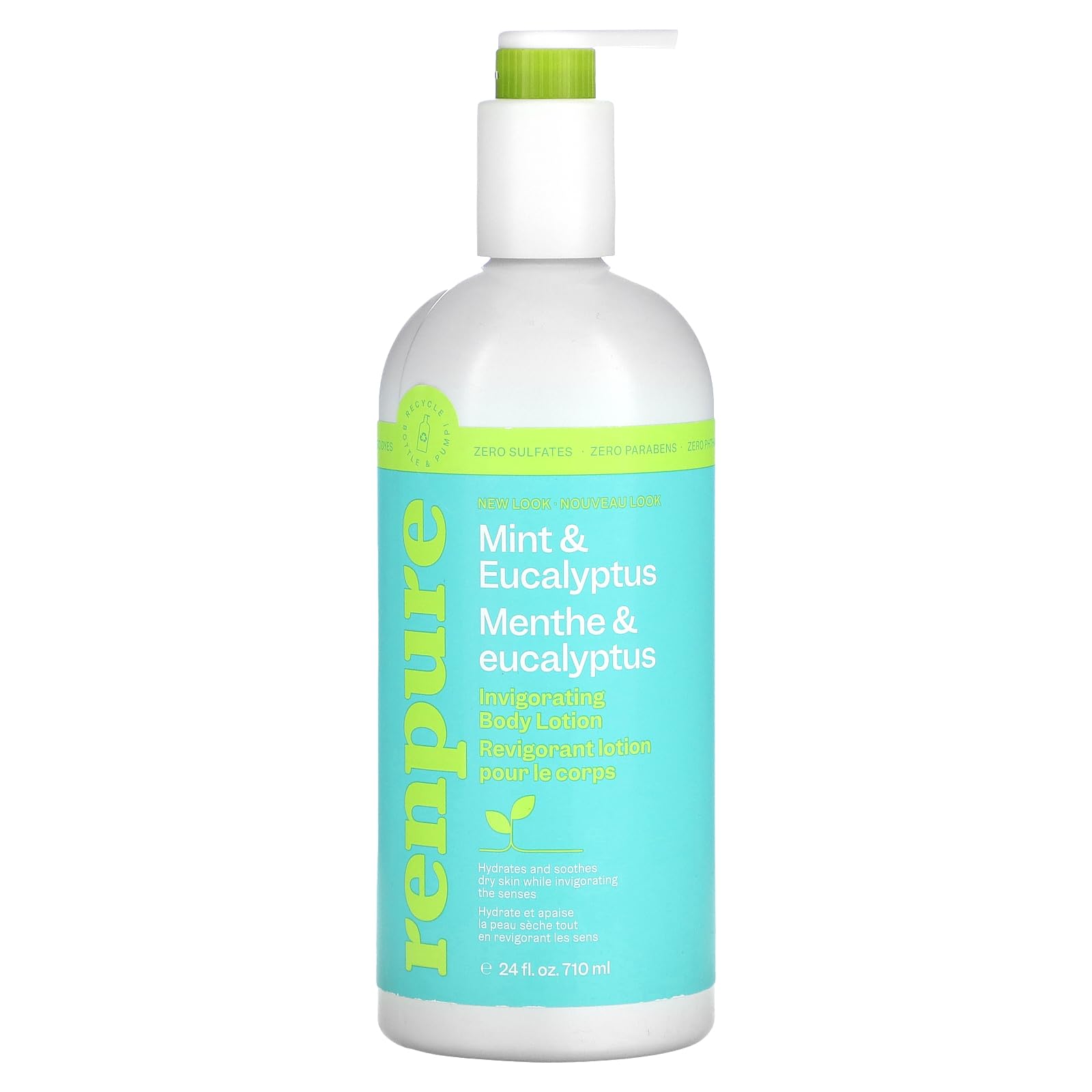 Renpure Mint & Eucalyptus Lotion, fl 24 oz