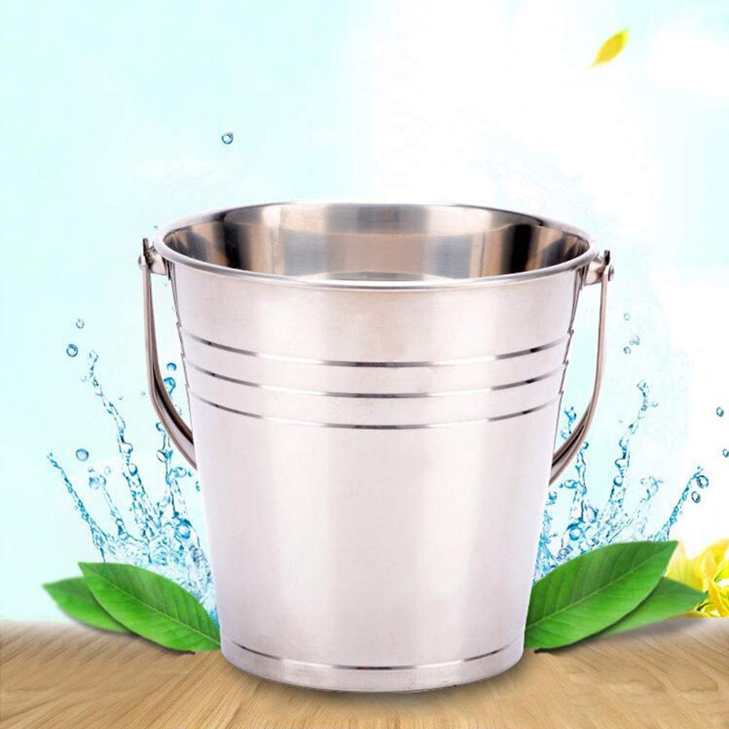 Enfriador de botellas de vino de acero inoxidable con tapa, cubo de hielo con pinzas y piedras de whisky, perfecto para botellas de 3 L y 1,5 L, ideal para fiestas y eventos