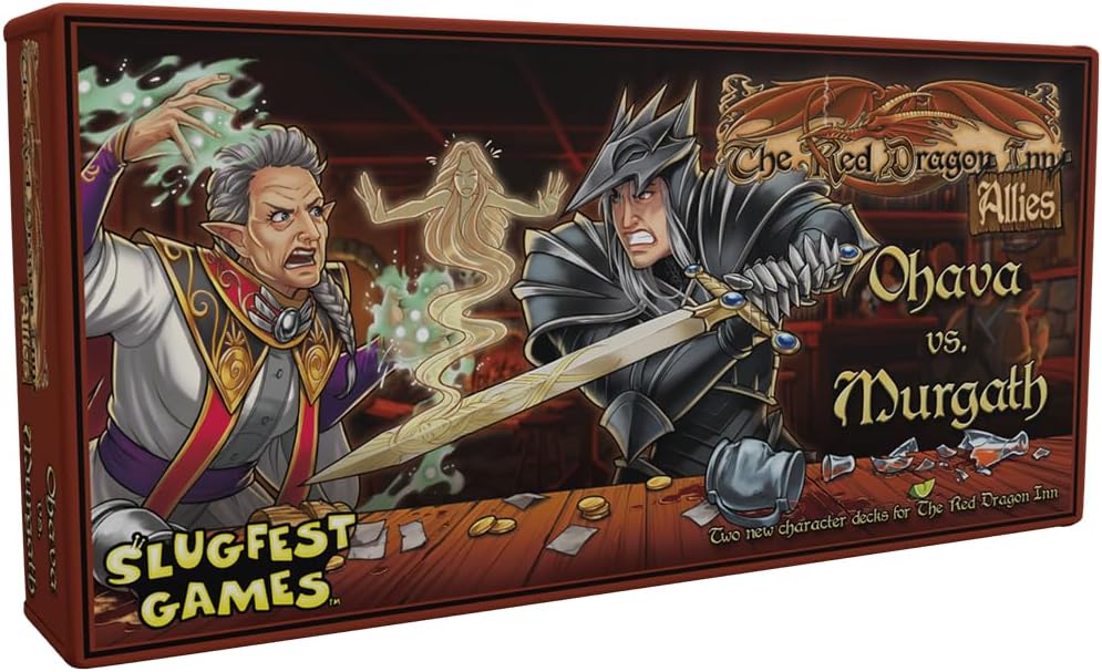 Slugfest Games The Red Dragon Inn: Allies - Ohava vs. Murgath - Strategy Card Game Expansion - Ages 13+ - Compatible with All Other Expansions