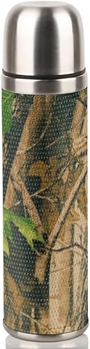 Miniatura 1 de Botella de agua deportiva de 17 onzas  16.9 fl oz de acero inoxidable, reutilizable, a prueba de fugas, sin bap, para automóvil, portavasos,